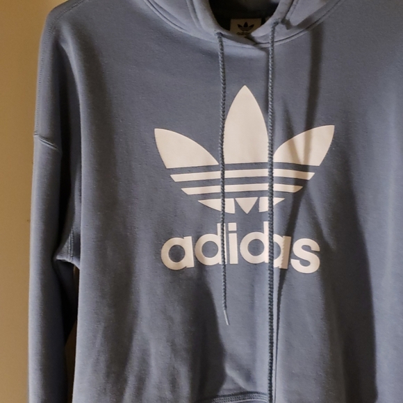 Adidas crop top hoodie - Picture 2 of 4